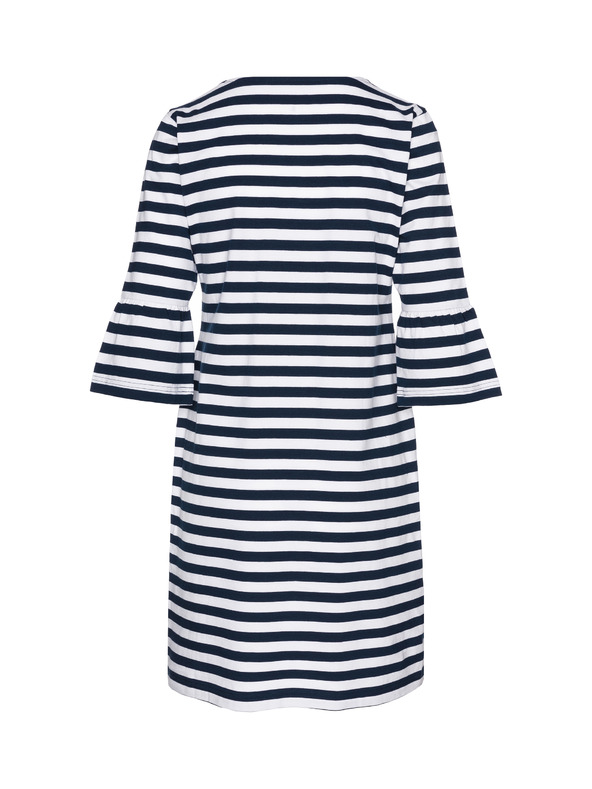 Sam 73 Fehér és kék női csíkos ruha SAM 73