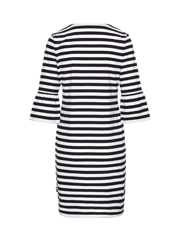 Sam 73 Fehér és fekete női csíkos ruha SAM 73