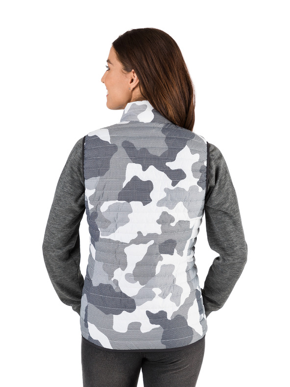 Sam 73 Világosszürke női steppelt mellény SAM 73