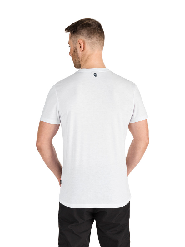 Sam 73 Fehér férfi nyomtatott póló SAM 73