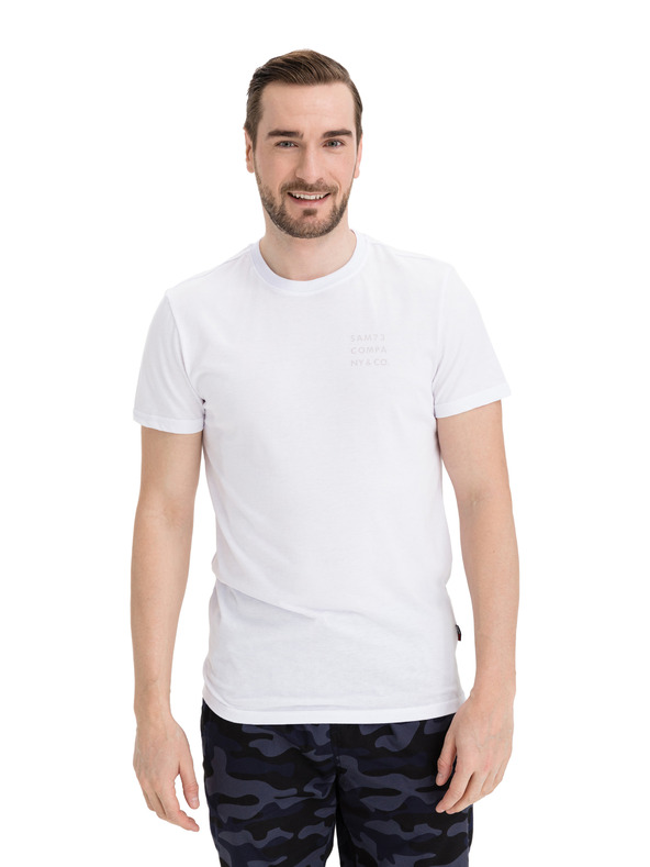 Sam 73 Fehér férfi póló SAM 73
