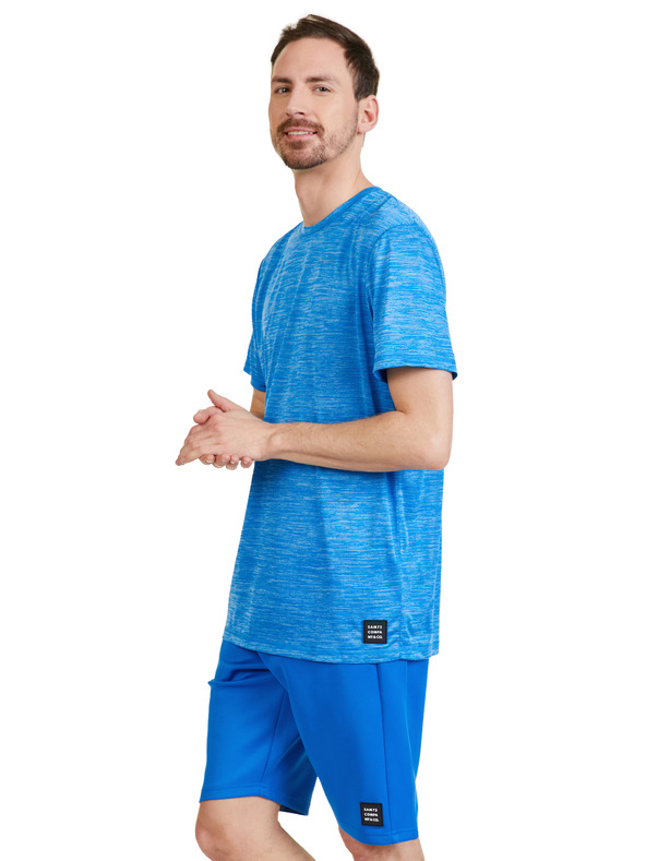 Sam 73 Férfi kék csíkos póló SAM 73 Eugene