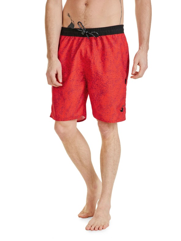 Sam 73 Piros férfi mintás rövidnadrág SAM 73 Noah