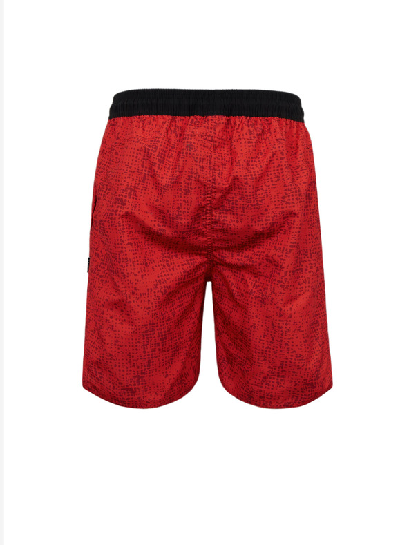 Sam 73 Piros férfi mintás rövidnadrág SAM 73 Noah