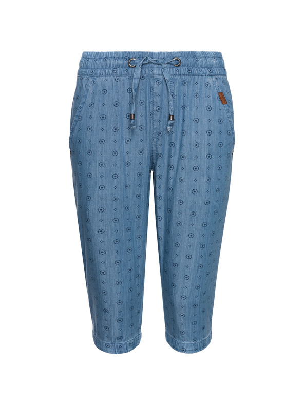 Sam 73 Kék, mintás 3/4-es nadrág lányoknak SAM 73