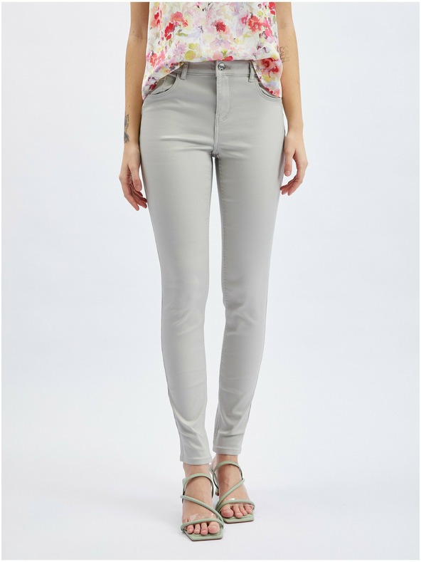 Orsay ORSAY világosszürke skinny fit női farmer