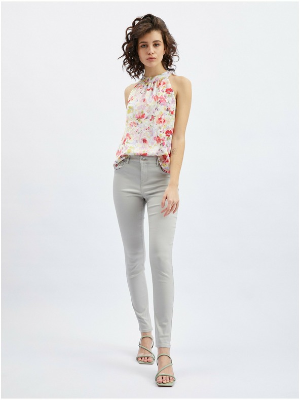 Orsay ORSAY világosszürke skinny fit női farmer