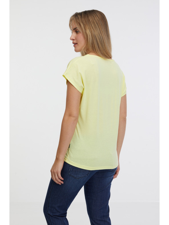 Sam 73 Világossárga női alap póló SAM 73 Clorinda