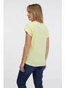 Sam 73 Világossárga női alap póló SAM 73 Clorinda