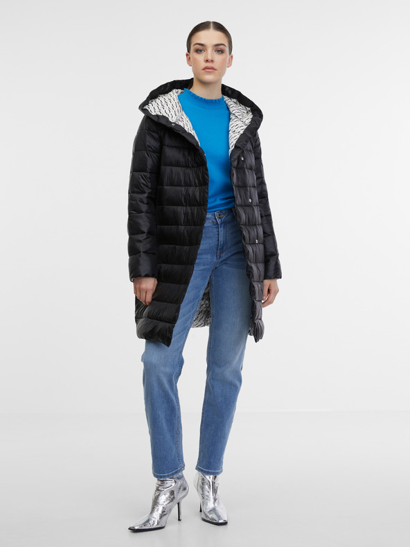 Orsay ORSAY fekete női steppelt dzseki