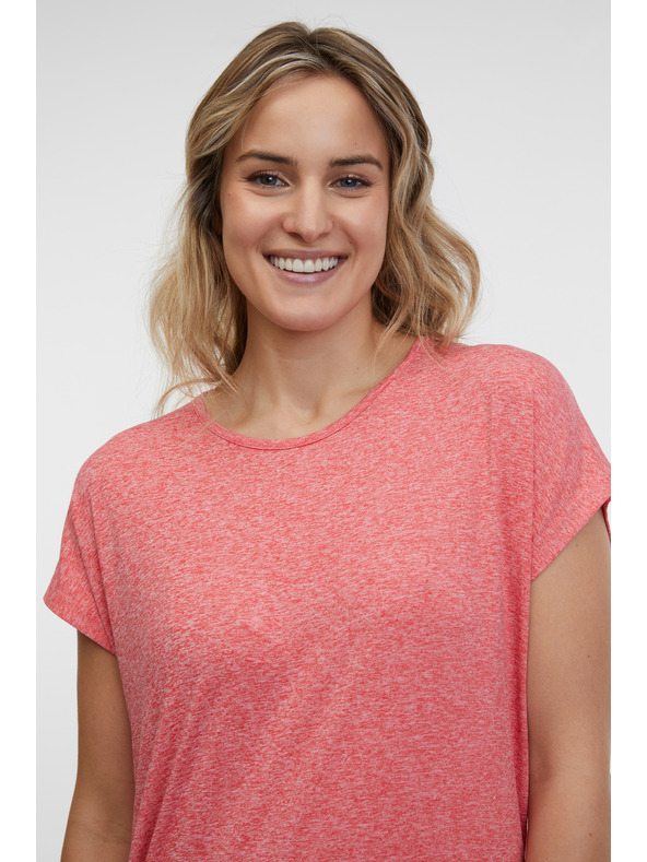 Sam 73 Korallszínű női csíkos póló SAM 73 Juliana