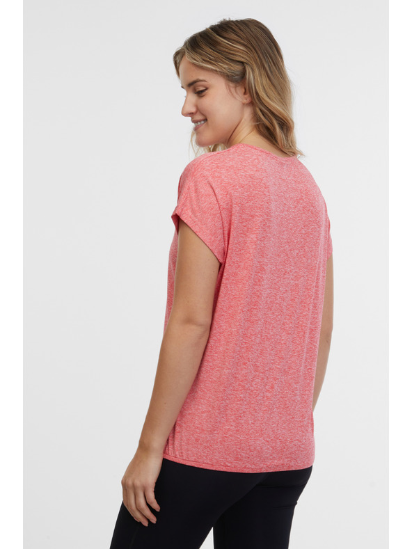 Sam 73 Korallszínű női csíkos póló SAM 73 Juliana