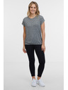 Sam 73 Szürke női csíkos póló SAM 73 Juliana