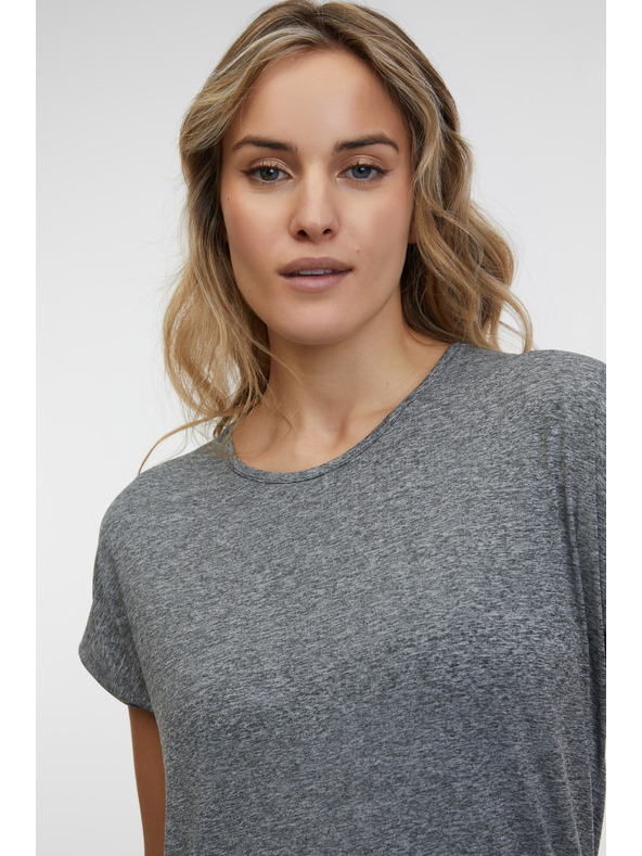 Sam 73 Szürke női csíkos póló SAM 73 Juliana