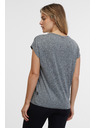 Sam 73 Szürke női csíkos póló SAM 73 Juliana
