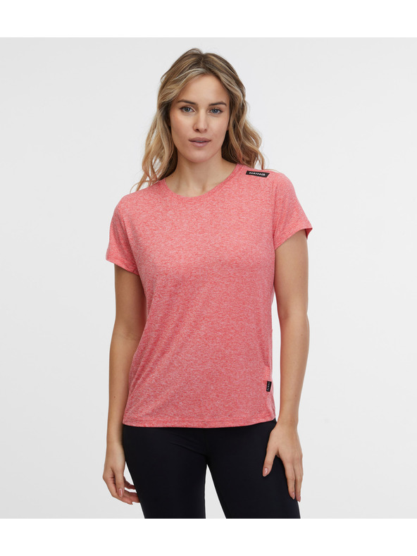 Sam 73 Korallszínű női csíkos póló SAM 73 Dafne