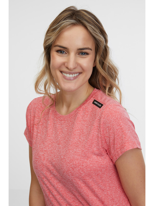 Sam 73 Korallszínű női csíkos póló SAM 73 Dafne