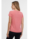 Sam 73 Korallszínű női csíkos póló SAM 73 Dafne