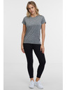 Sam 73 Szürke női csíkos póló SAM 73 Dafne