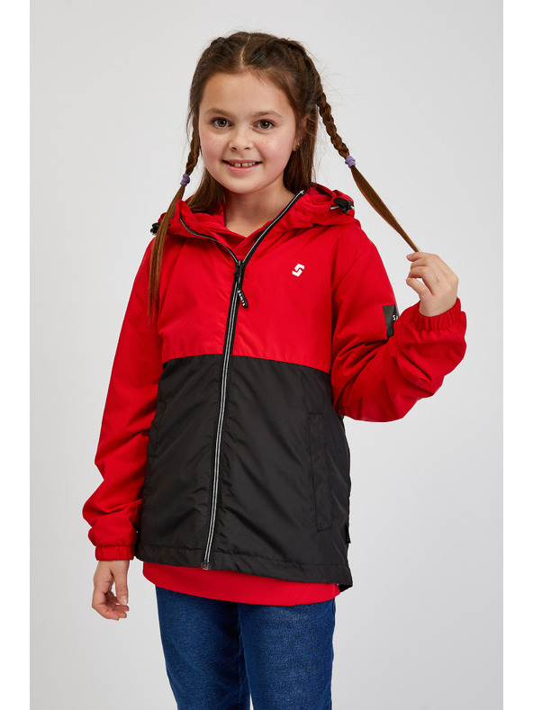 Sam 73 Fekete-piros gyermek kabát SAM73 Apus