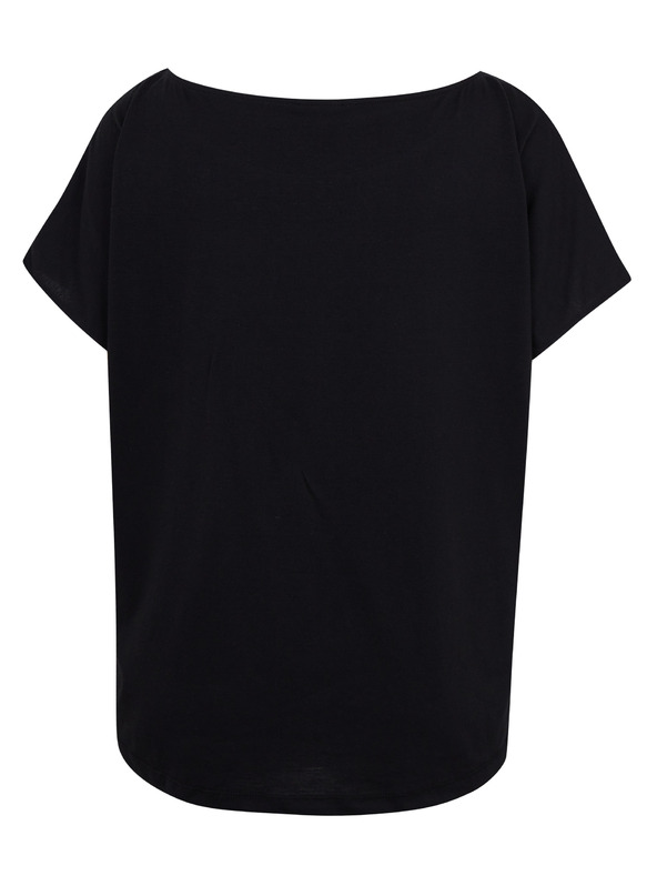 Sam 73 Fekete női nyomtatott póló SAM73 Circinus