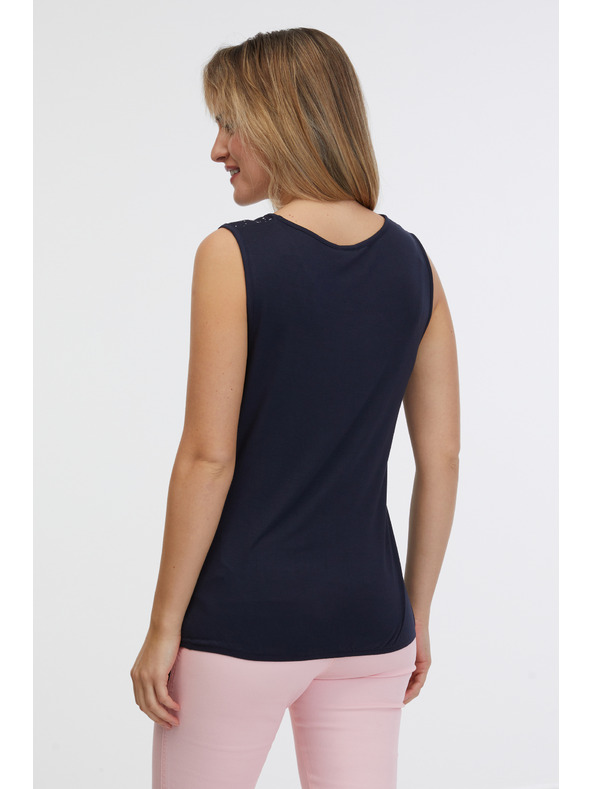 Sam 73 Sötétkék női póló SAM 73 Candela