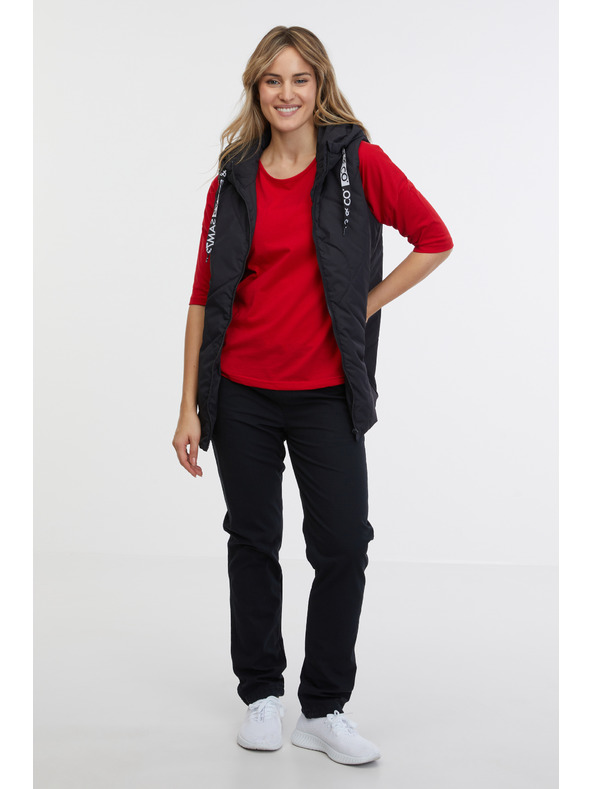 Sam 73 Fekete női steppelt mellény SAM 73 Aida