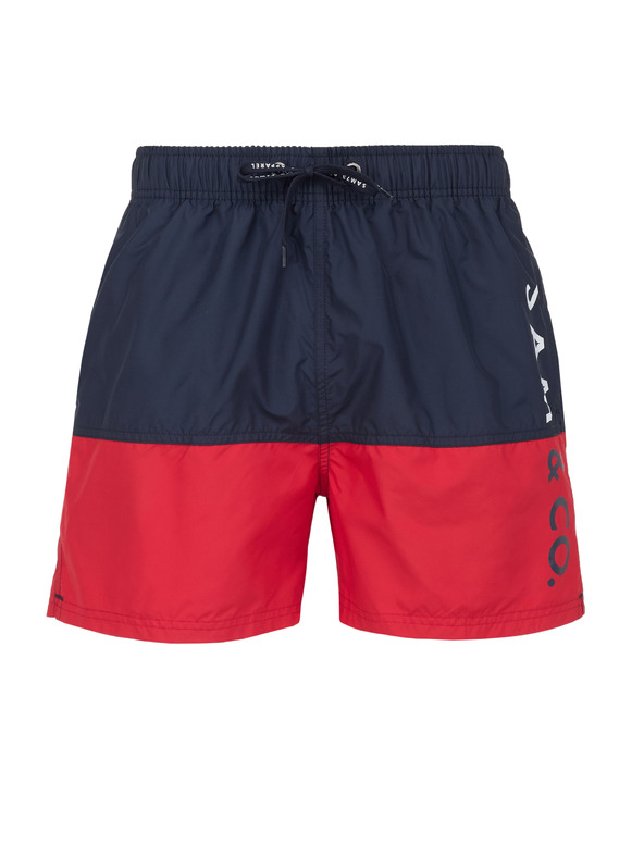 Sam 73 Piros és kék férfi fürdőruha SAM 73 Eduardo