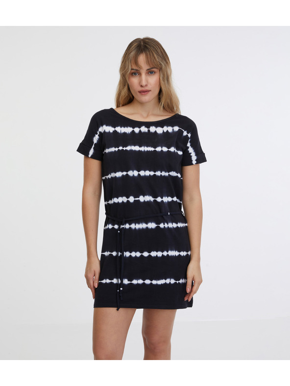 Sam 73 Női fehér-fekete mintás ruha SAM 73 Raquel