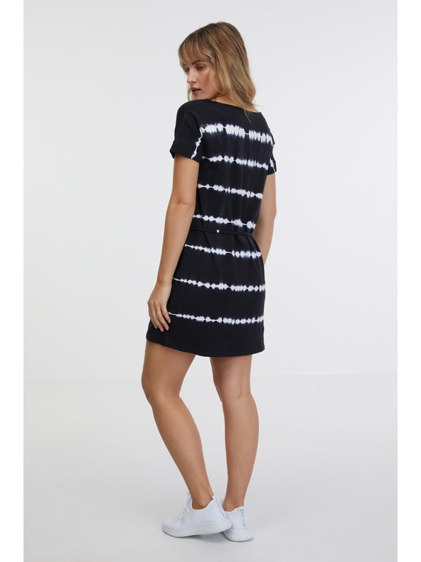 Sam 73 Női fehér-fekete mintás ruha SAM 73 Raquel