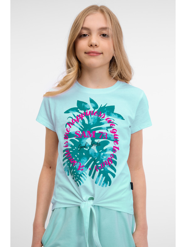 Sam 73 Lány póló menta színben SAM 73 Kiara