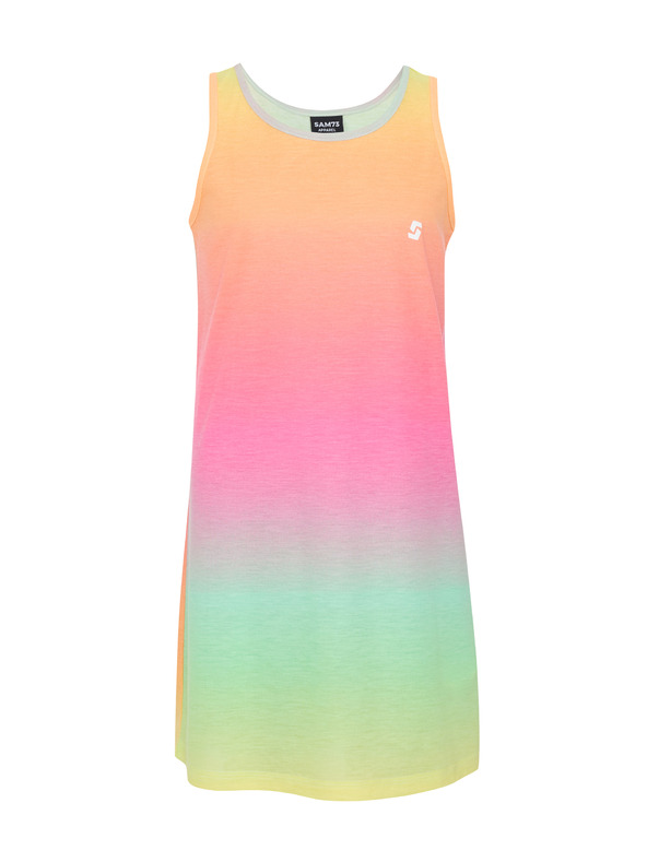 Sam 73 Zöld és rózsaszín lányruha SAM 73 Sarabi