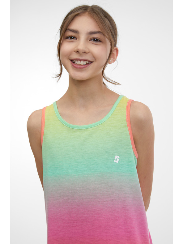 Sam 73 Zöld és rózsaszín lányruha SAM 73 Sarabi