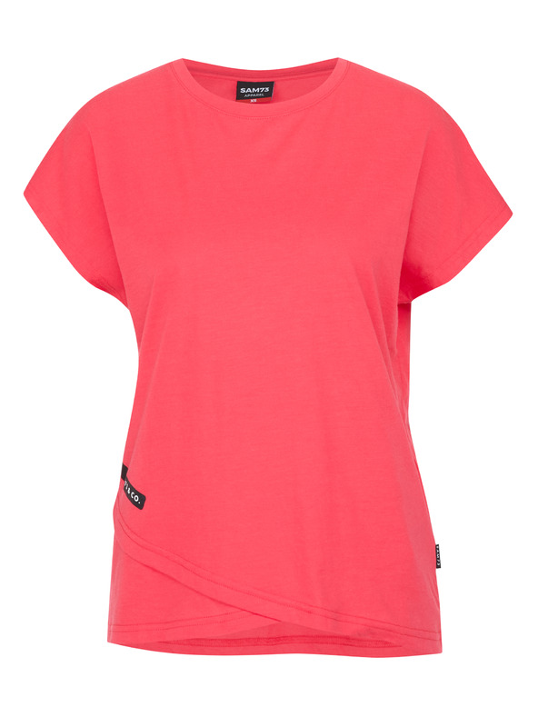 Sam 73 Korallszínű női póló SAM 73 Cristal