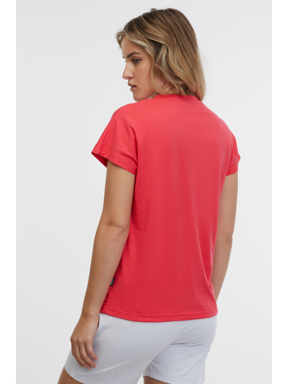 Sam 73 Korallszínű női póló SAM 73 Cristal