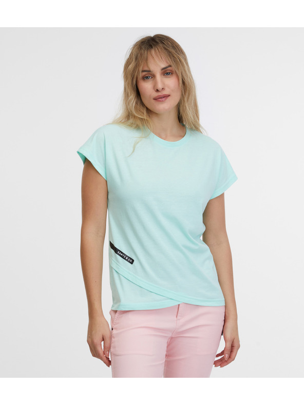 Sam 73 Türkiz női póló SAM 73 Cristal