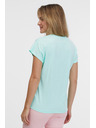 Sam 73 Türkiz női póló SAM 73 Cristal