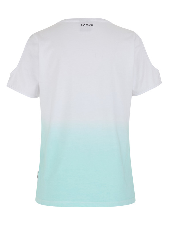 Sam 73 Kék-fehér női póló SAM 73 Dolores