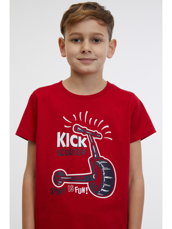 Sam 73 Piros fiú póló SAM 73 Bluto