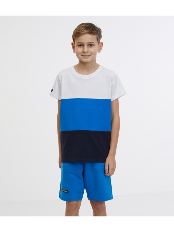 Sam 73 Kék-fehér fiú póló SAM 73 Jabba