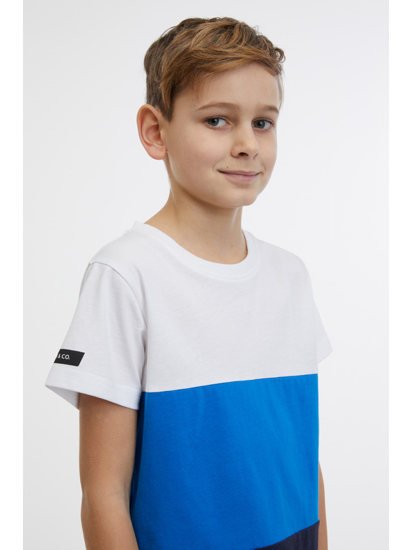 Sam 73 Kék-fehér fiú póló SAM 73 Jabba