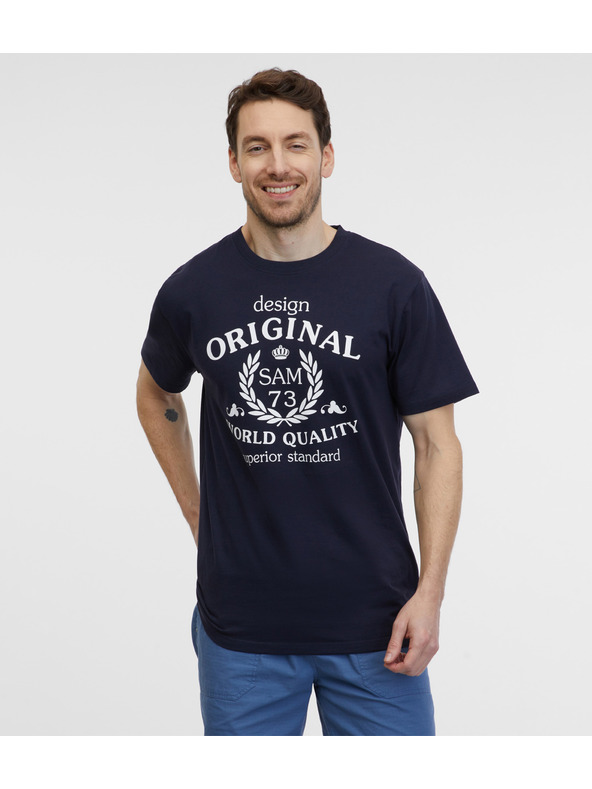 Sam 73 Sötétkék férfi póló SAM 73 Maverick