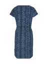 Sam 73 Sötétkék női mintás ruha nyakkendővel SAM 73