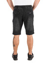 Sam 73 Sötétszürke férfi farmer rövidnadrág SAM 73