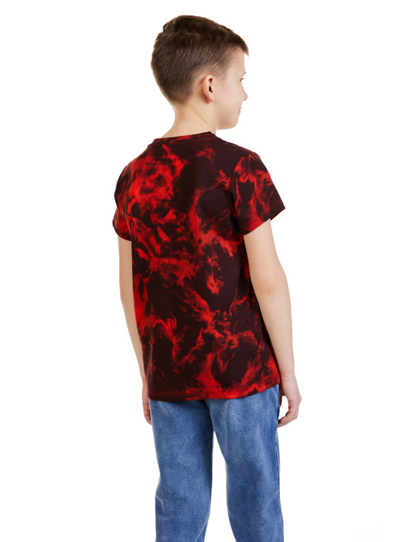 Sam 73 Piros fiú mintás póló SAM 73 Sylvester