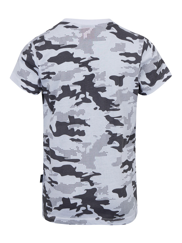 Sam 73 Világosszürke fiú mintás póló SAM 73 Kelvin