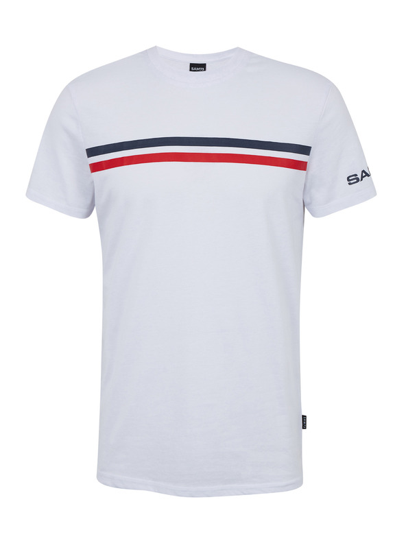 Sam 73 Fehér férfi póló SAM 73 Larry