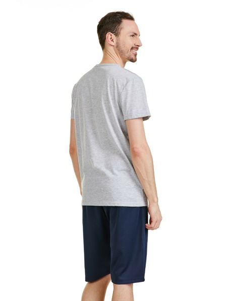 Sam 73 Világosszürke férfi póló SAM 73 Gideon férfi póló