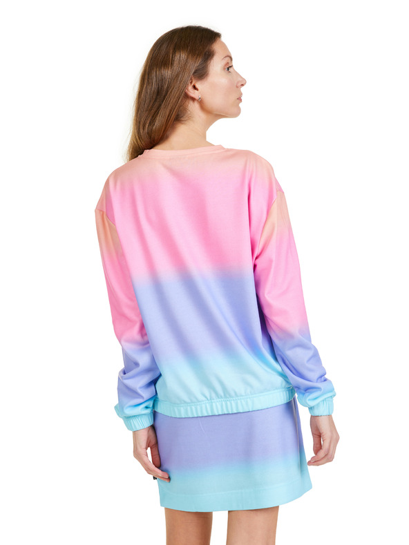 Sam 73 Kék és rózsaszín női mintás pulóver SAM 73 Clara