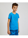 Sam 73 Kék fiú pamut póló SAM73 Pyrop nyomtatással